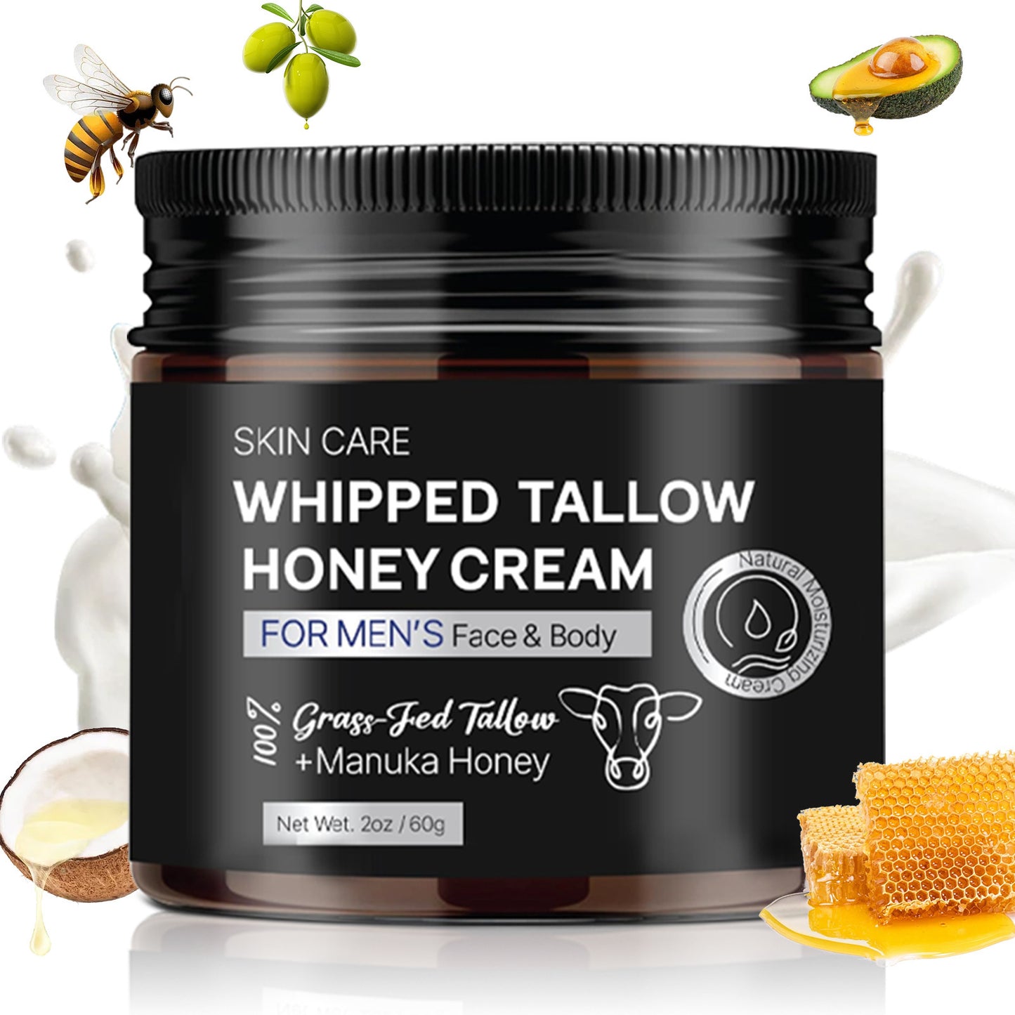 Butter Tallow Honey Face Cream