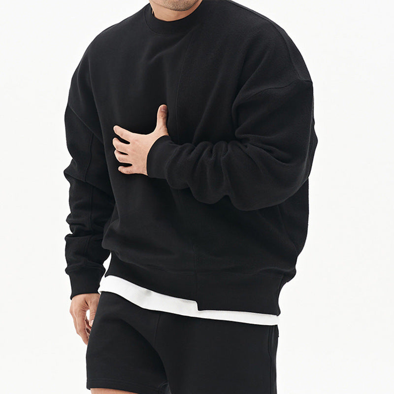 Men’s Loose Fit Pullover Sweater
