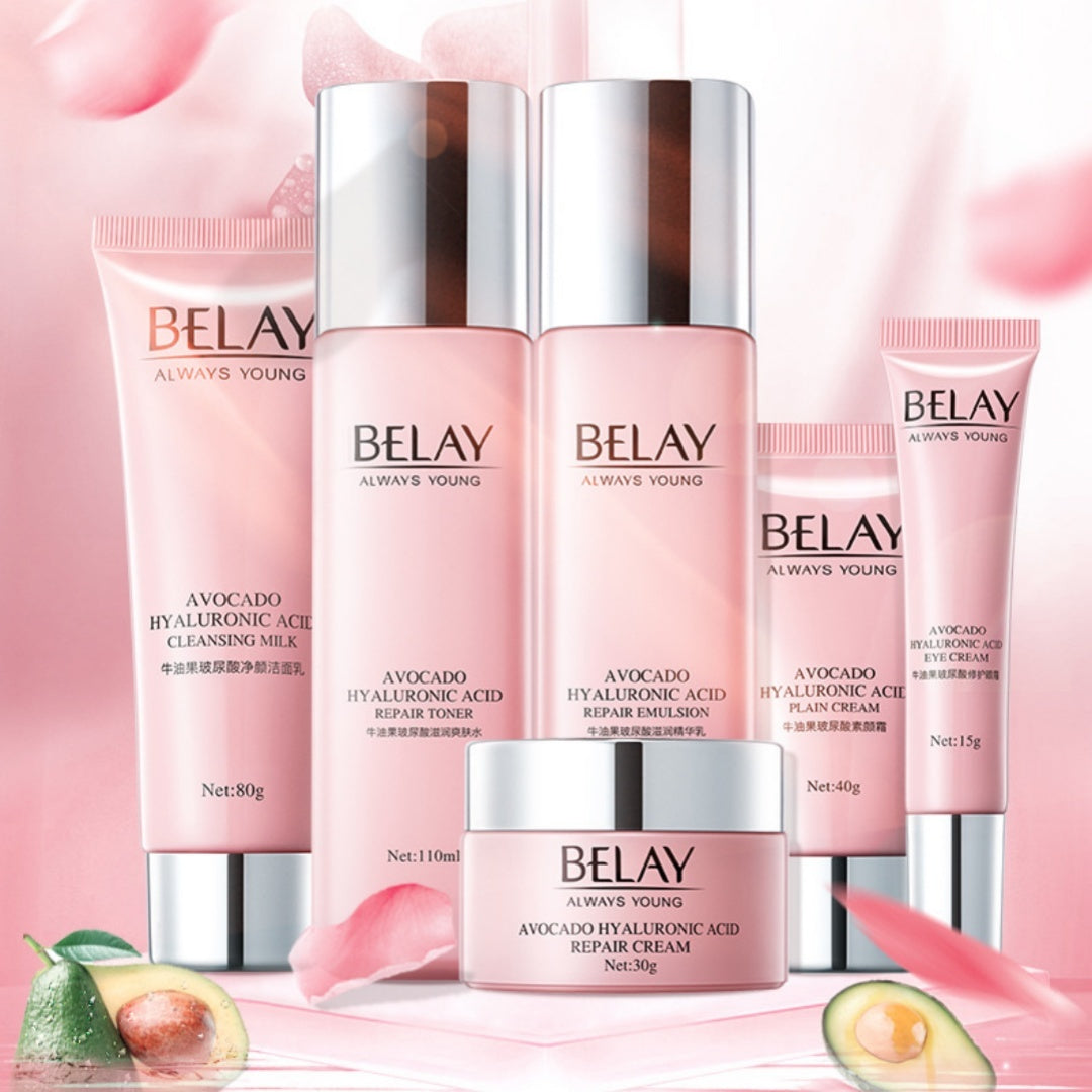 Avocado Hyaluronic Acid Skin Care Set