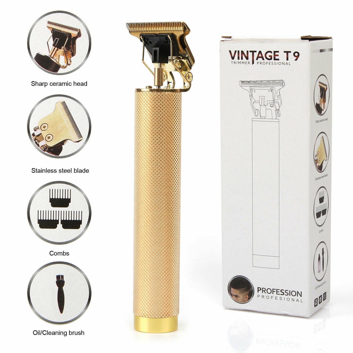 USB Rechargeable Hair & Beard Trimmer