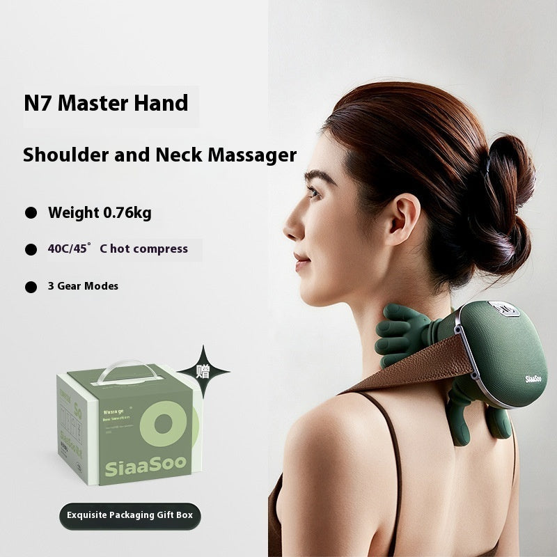 Hand Shoulder & Neck Massager – Deep Tissue Cervical Massager for Pain Relief