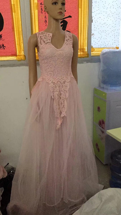 Women’s Floral Lace Wedding Dress