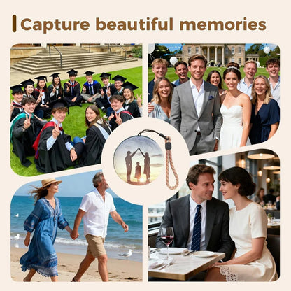 3D Crystal Ball Video Player – Personalized Electronic Memory Display Lamp (2.7" Pixel Screen, 4GB)