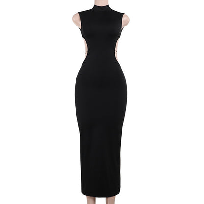 Women’s Backless Bow Dress