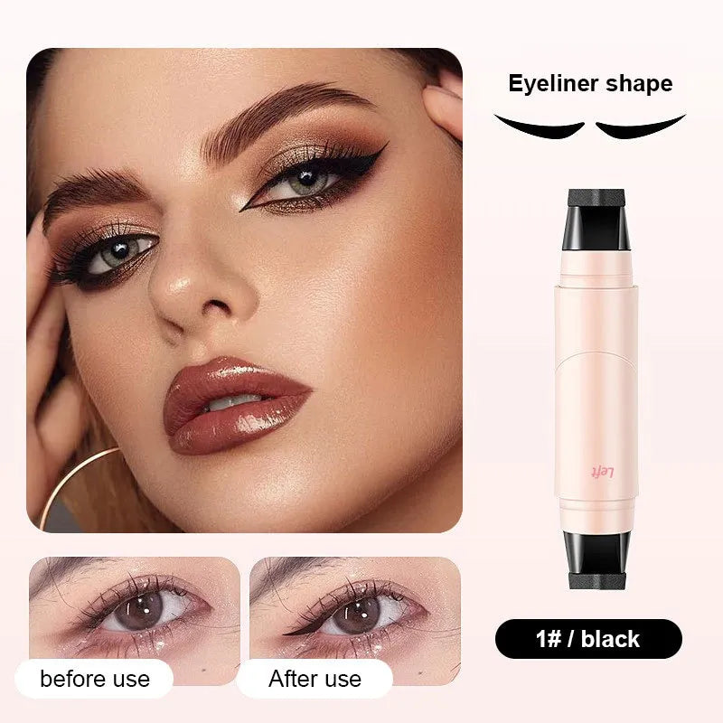 Winged Eyeliner Stamp Pen – Waterproof Smudge-Proof Love Eyeliner Seal for Perfect Wings