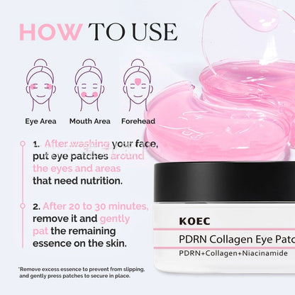 Collagen Niacinamide Eye Mask (60pcs)