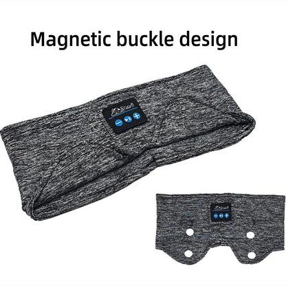 Bluetooth Headscarf & Eye Mask – Dual-Use Music Sleeping Hair Band