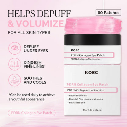 Collagen Niacinamide Eye Mask (60pcs)