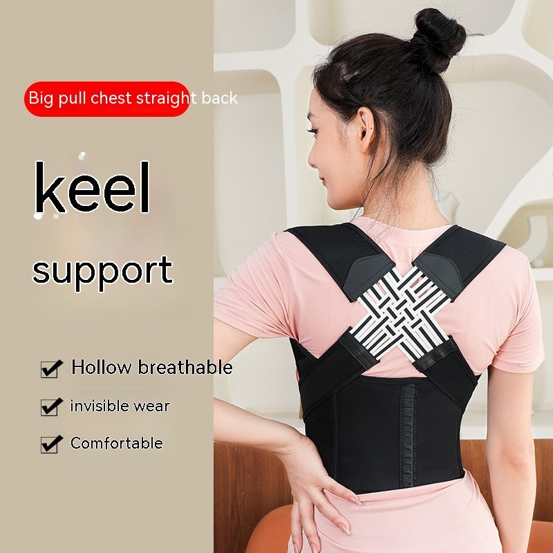 Unisex Anti-Humpback Posture Corrector – Chest Lift Back Support Brace